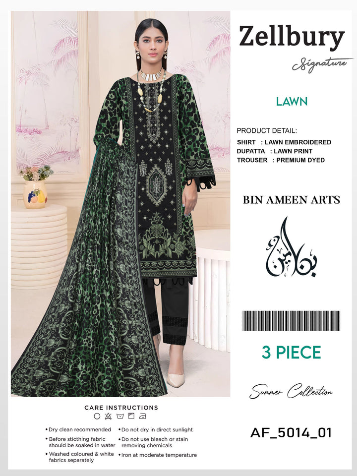 3 Piece Zinc Suit | Stuff Lawn By Edenrobe - Zaroshi